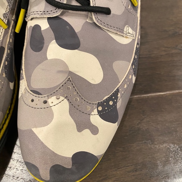 Men's Cole Haan Grey Camo Golf Shoes - Picture 2 of 5